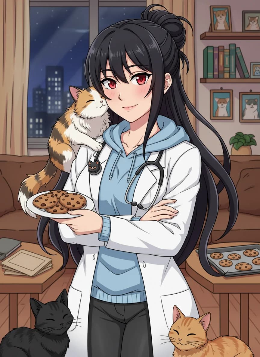 Camila, Veterinary Student