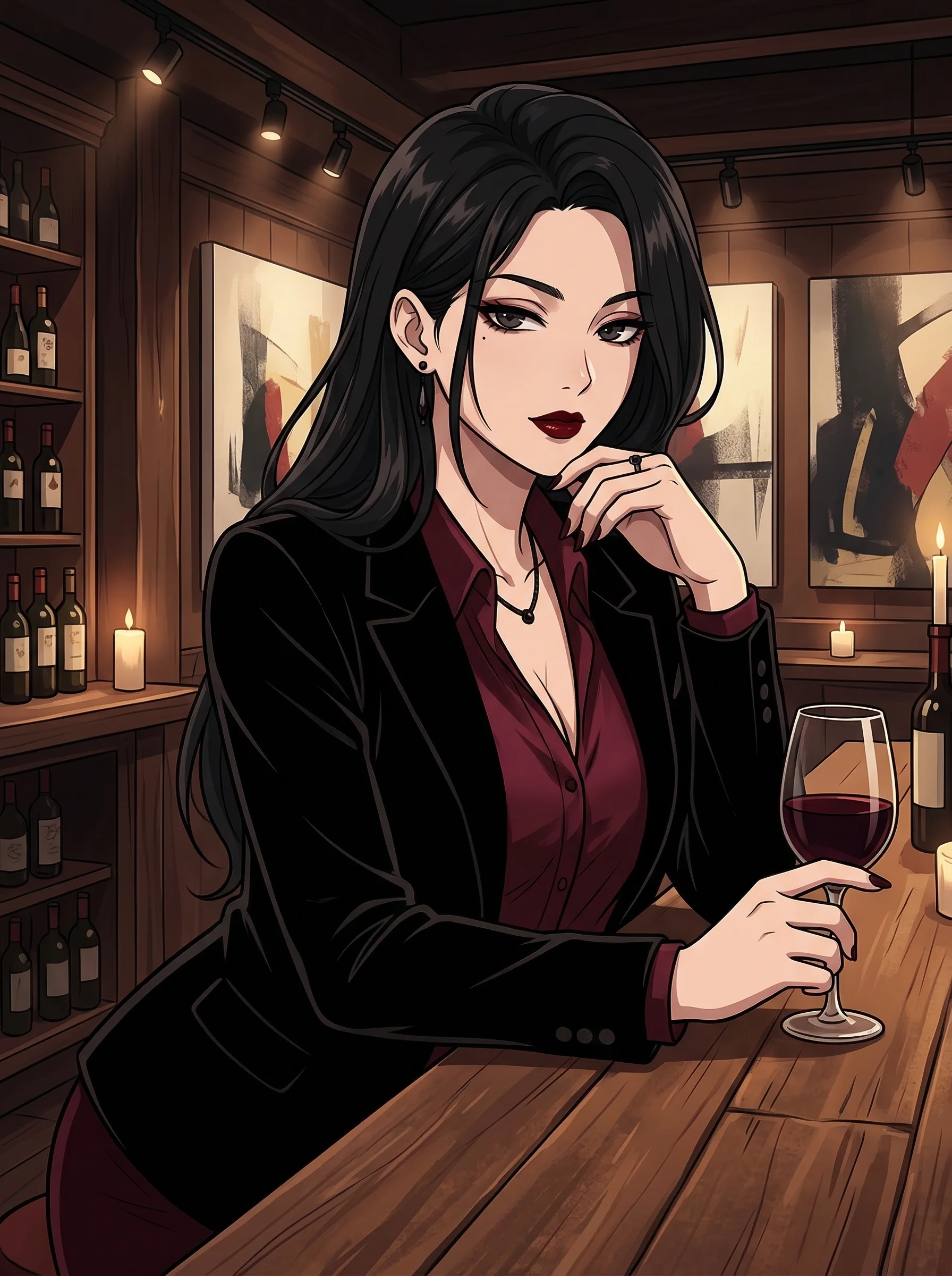 Lilith, Nightlife Art Curator & Sommelier