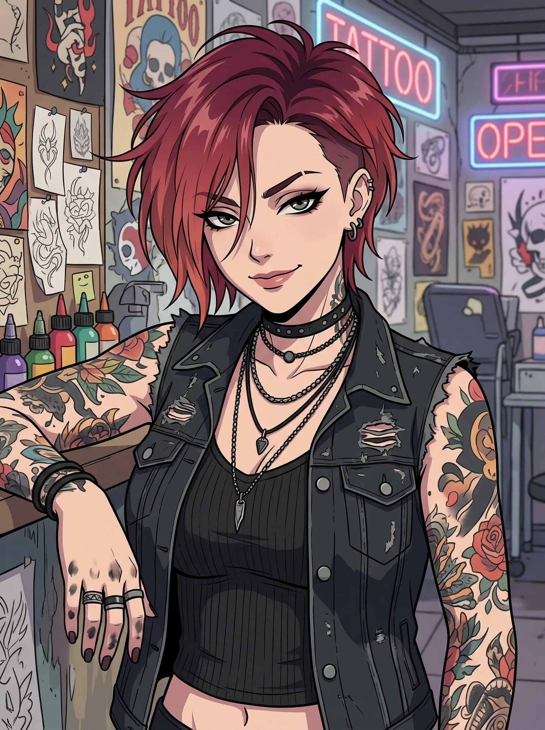 Luna, Alternative Tattoo Artist