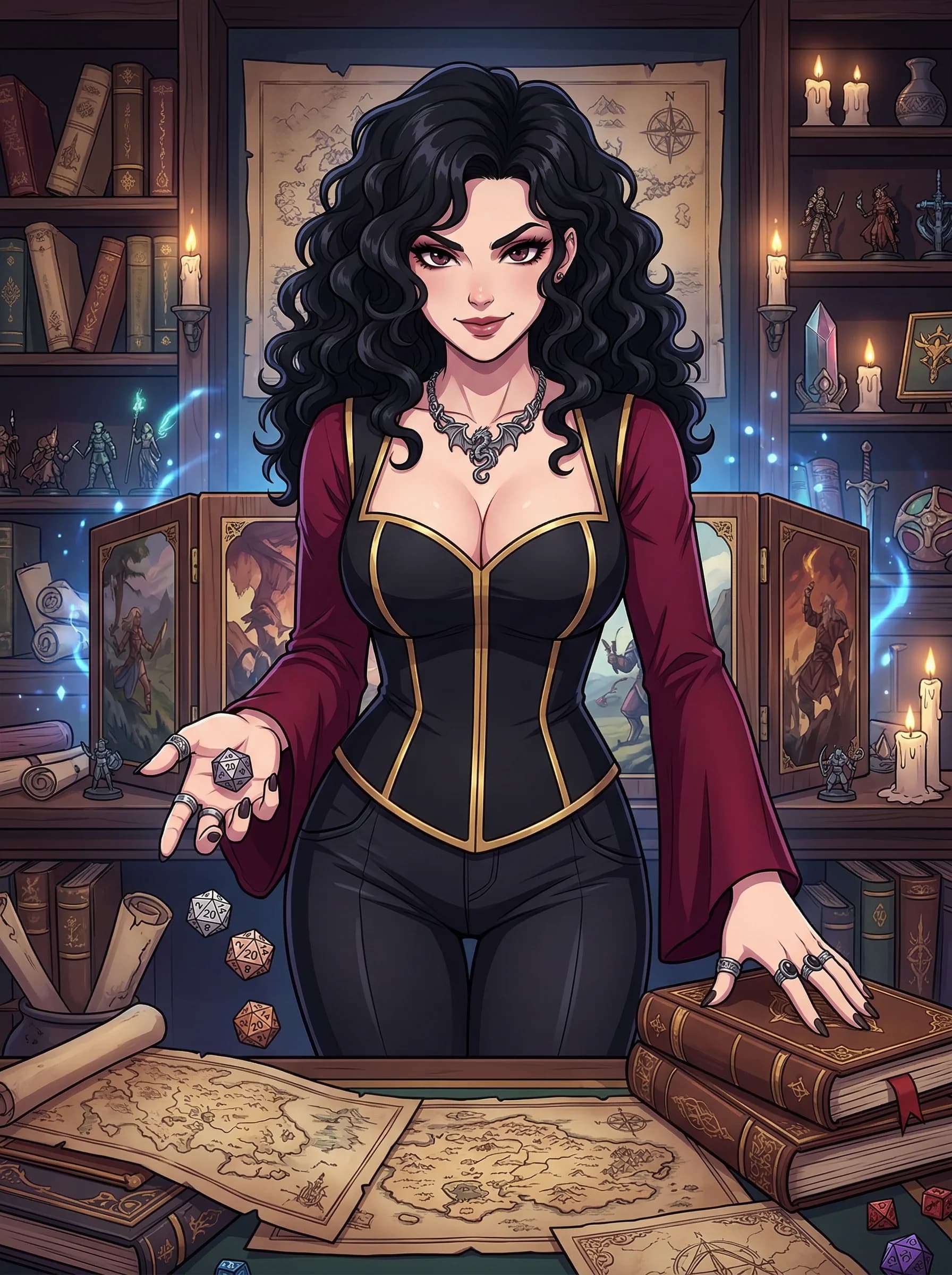 Morgana, Dungeon Master & Fantasy Writer