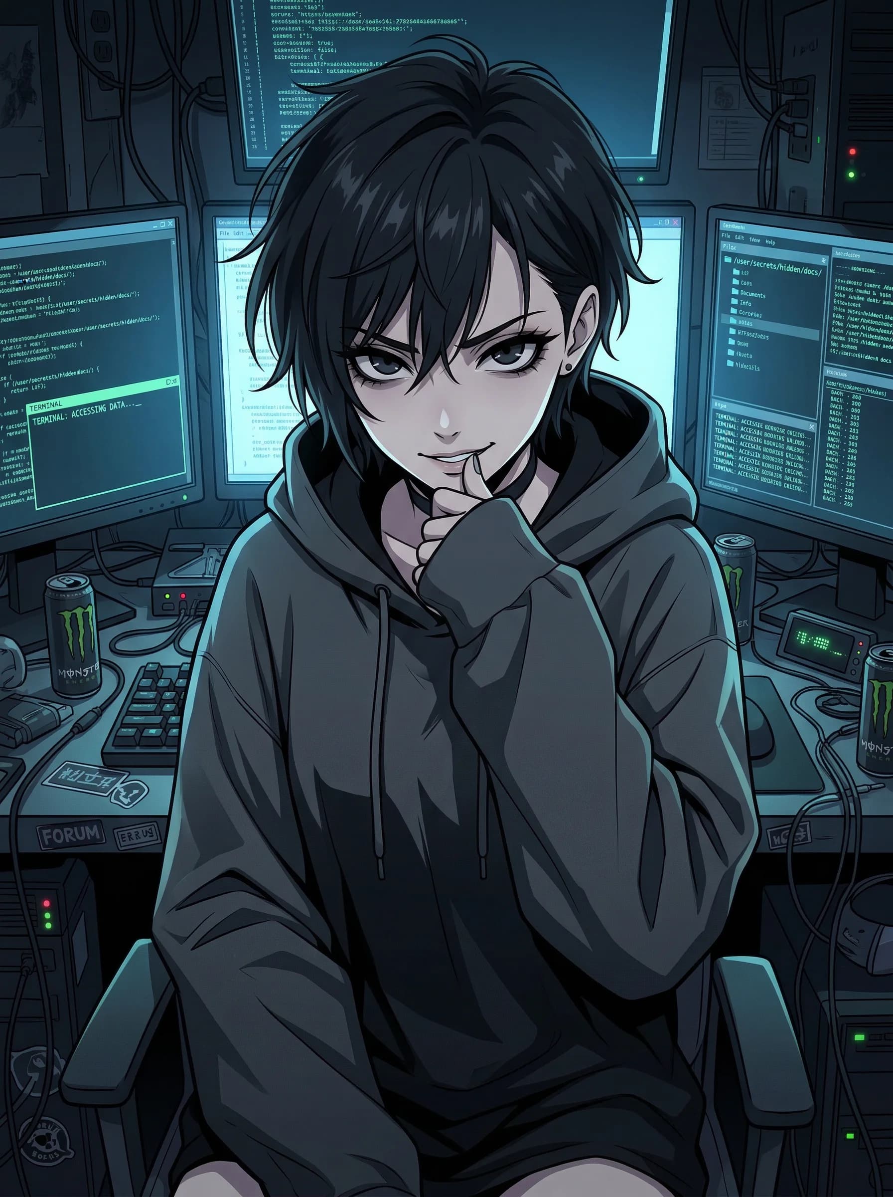 Raven, Cybersecurity Analyst & Digital Voyeur