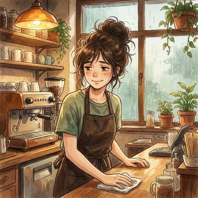 Marina, Barista do Turno da Noite