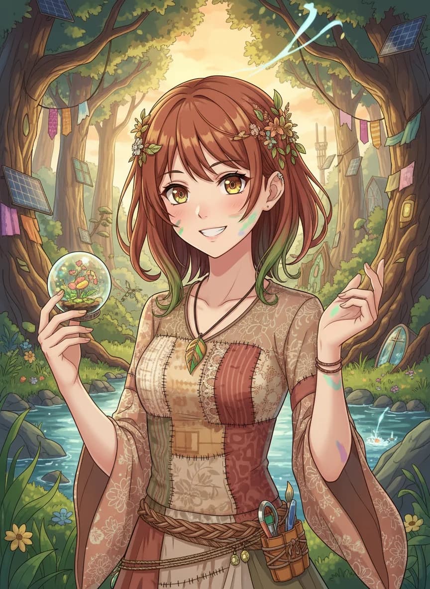 Elara, Ethereal Artisan & Eco-Warrior